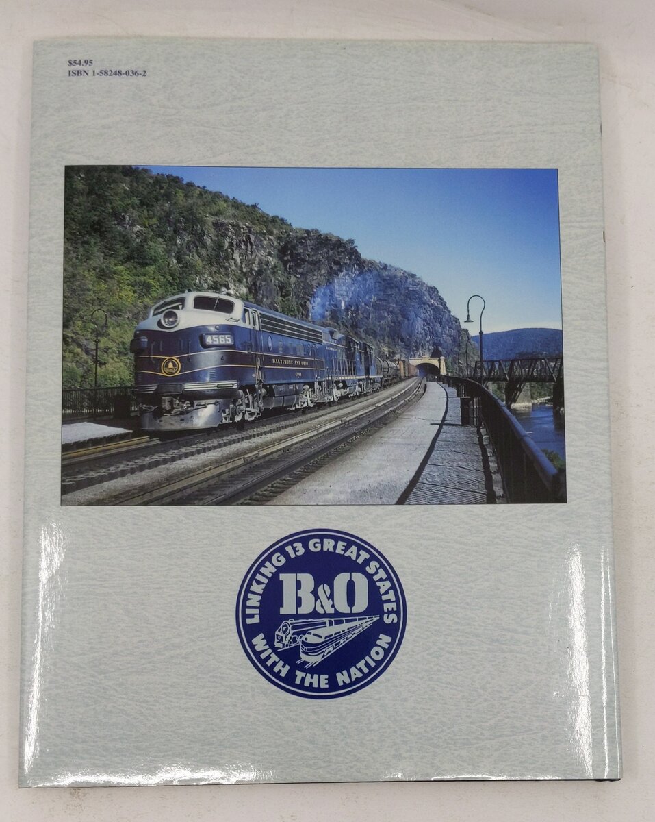 Trackside along the B&O 1957-1958 with Edward P. Griffith Hardcover Book LN