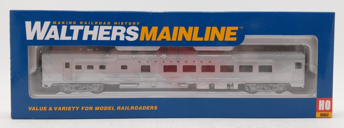 Walthers 910-30153 HO Chicago, Burlington & Quincy 85' Budd Diner - Ready to Run