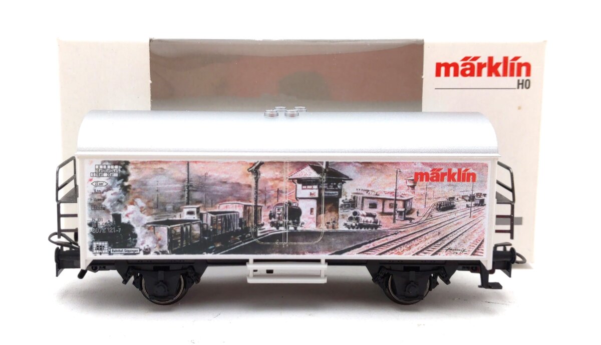 Marklin 44230 HO Scale "International Day of Railroad Modeling" Refrigerator Car