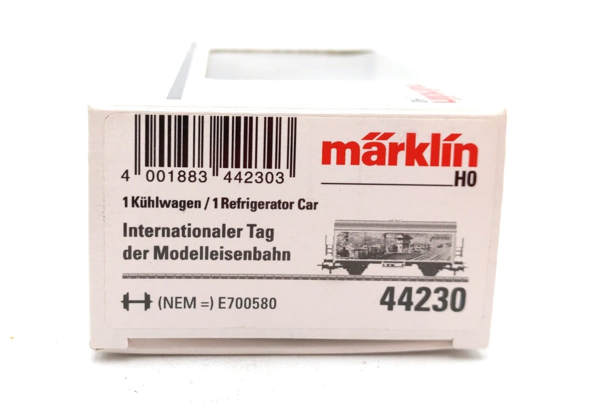 Marklin 44230 HO Scale "International Day of Railroad Modeling" Refrigerator Car
