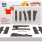 Marklin 24902 HO Scale C2 C Track Extension Set