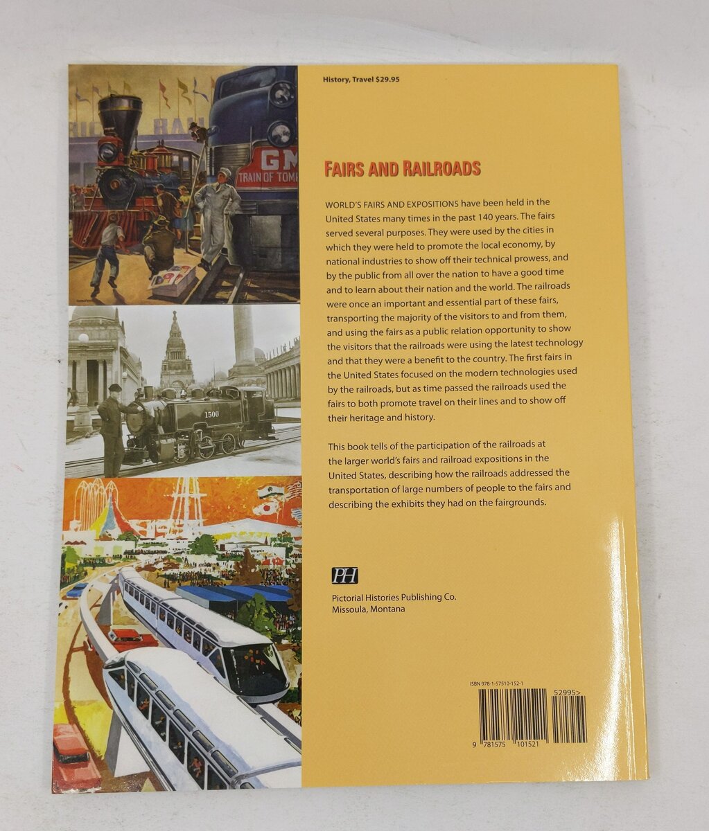 Fairs And Railroads Paperback Book By Thornton Waite LN
