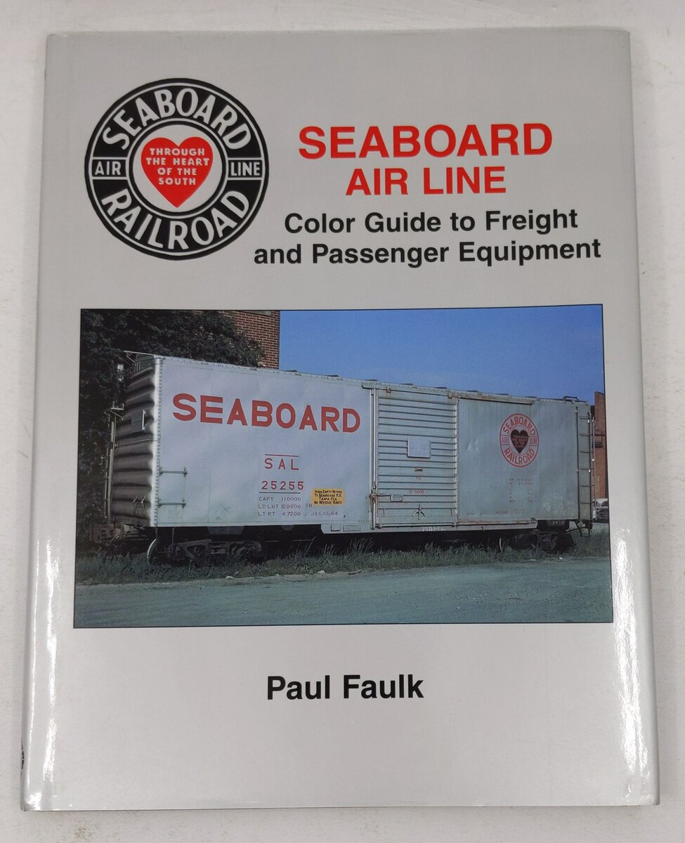 Seaboard Air Line Color Guide to Freight and Passenger Equipment Hardcover Book EX