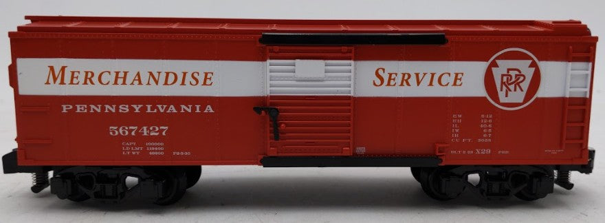 American Flyer 6-44076 S Gauge Pennsylvania American Flyer Boxcar #567427 NIB