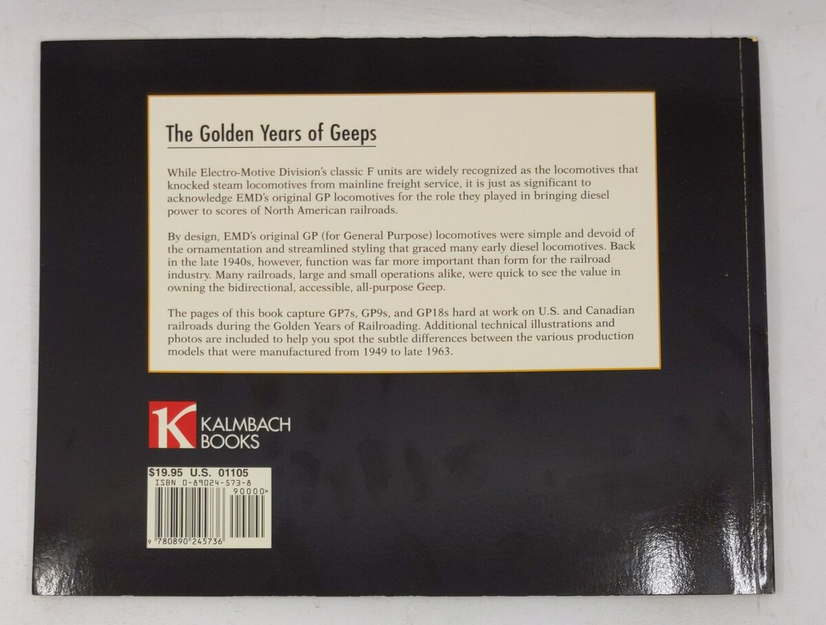 GM's Geeps: The General Purpose Diesels Paperback Book By Paul D. Schneider