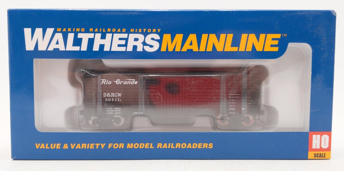 Walthers 910-4506 HO Denver & Rio Grande Western 40' Stock Car w/Dreadnaught En