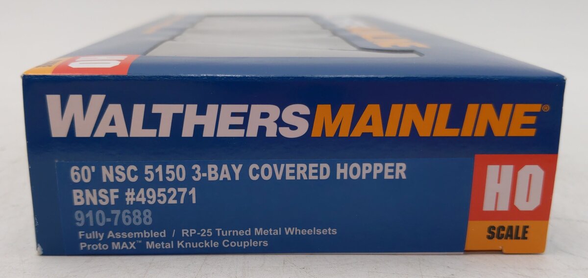 Walthers 910-7688 HO Burlington Northern Santa Fe NSC 5150 Hopper #495271