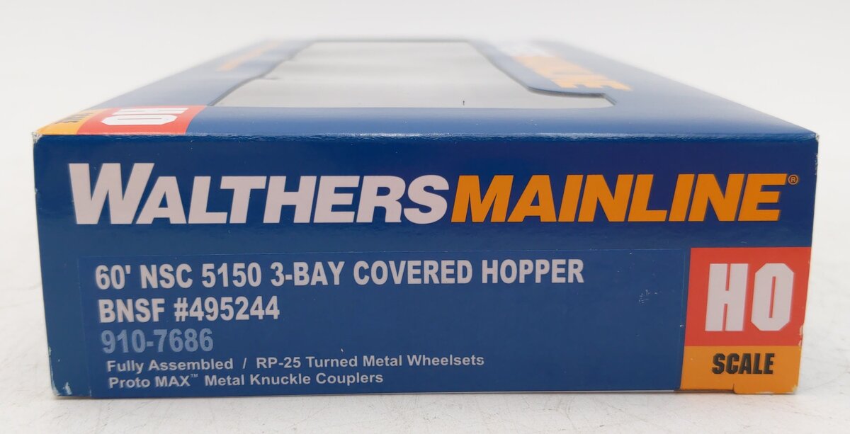 Walthers 910-7686 HO Burlington Northern Santa Fe NSC 5150 Hopper #495244