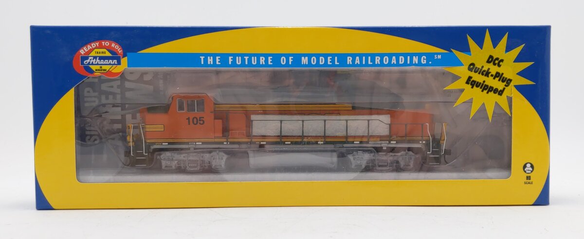 Athearn 88827 HO BNSF/Heritage II RTR GP60M Diesel Locomotive #105