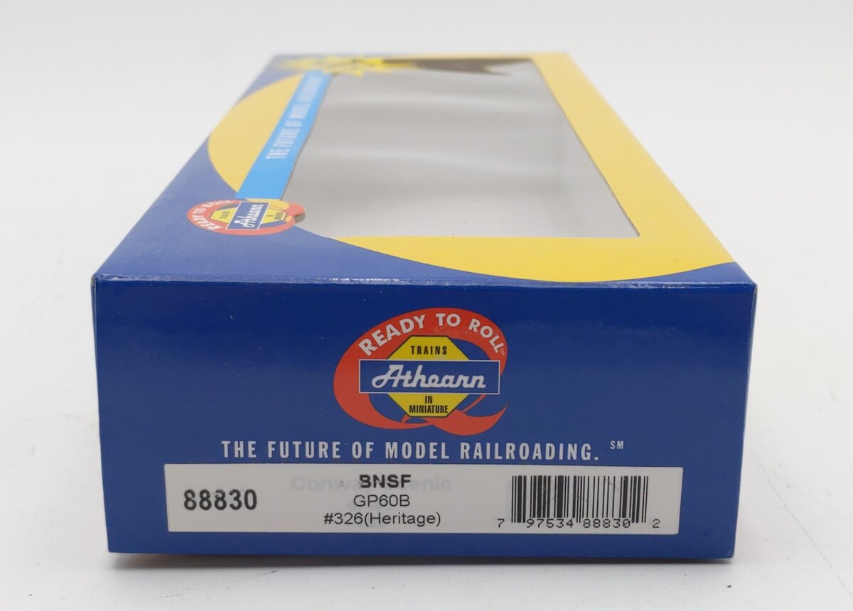 Athearn 88830 HO BNSF/Heritage I RTR GP60B Diesel Locomotive #326
