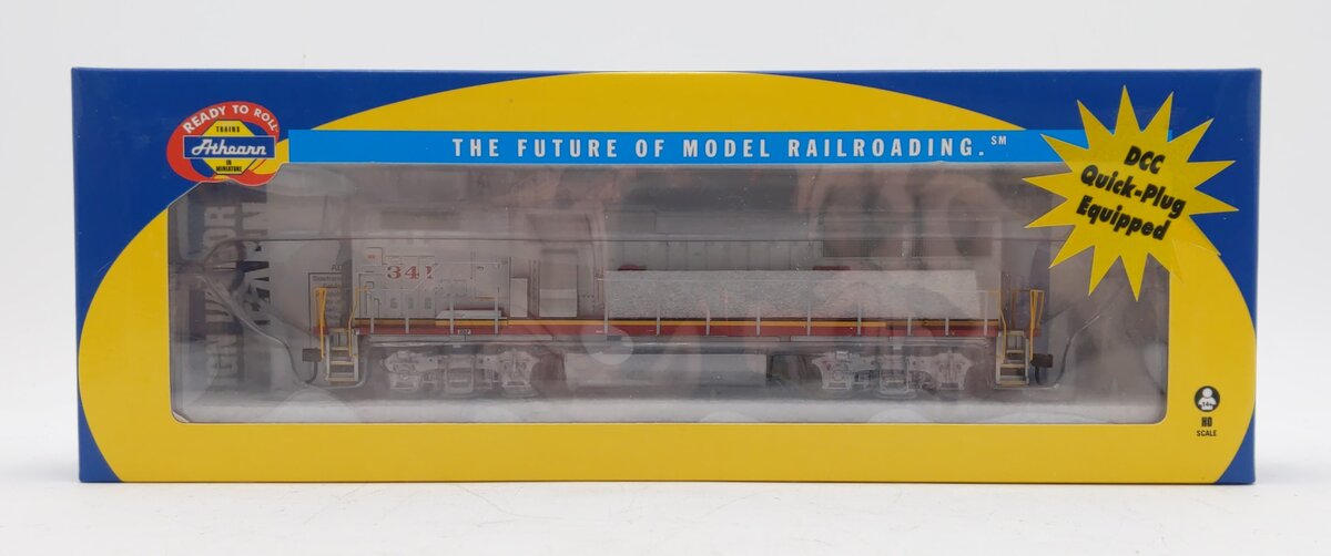 Athearn 88826 HO Santa Fe Warbonnet GP60B Diesel Locomotive #341