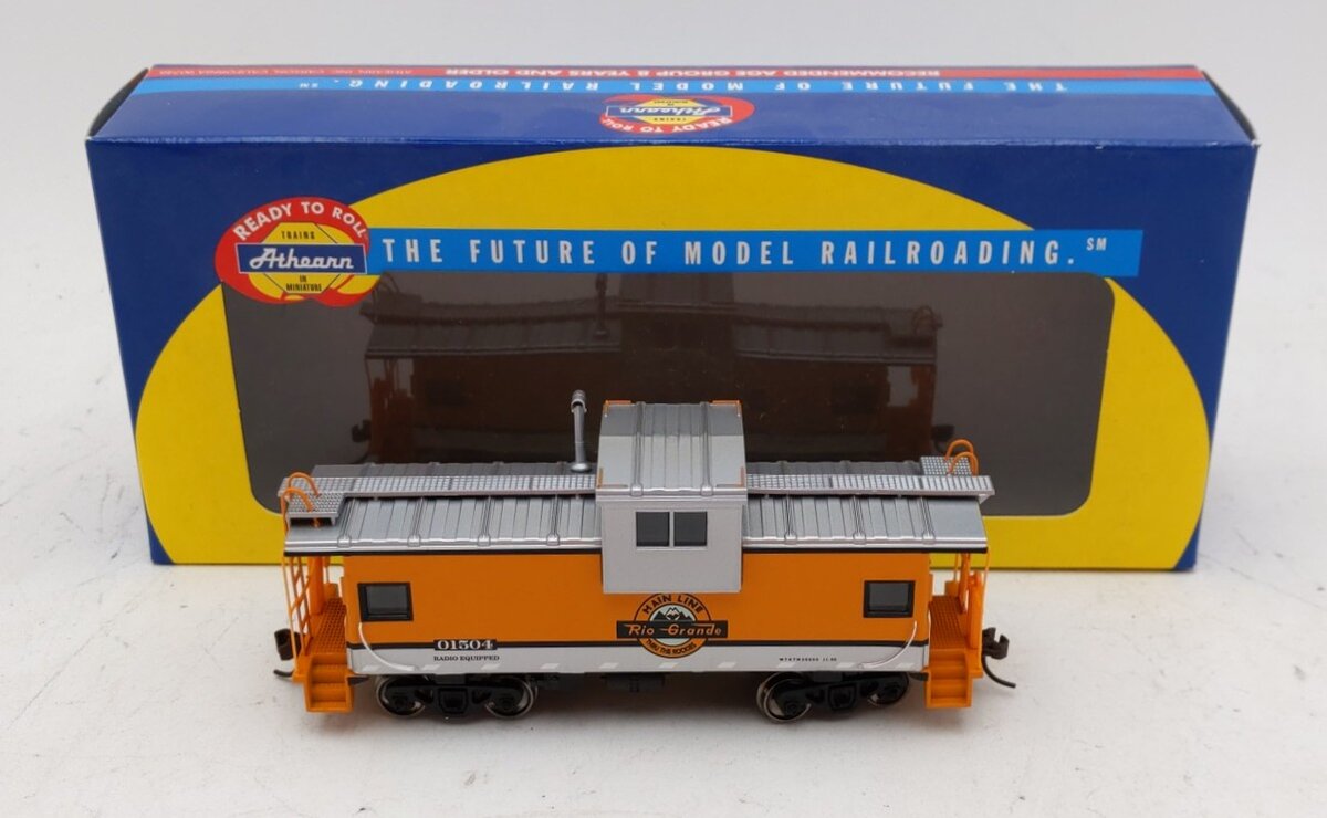 Athearn 75192 HO Scale Rio Grande Wide Vision Caboose #01504 LN/Box