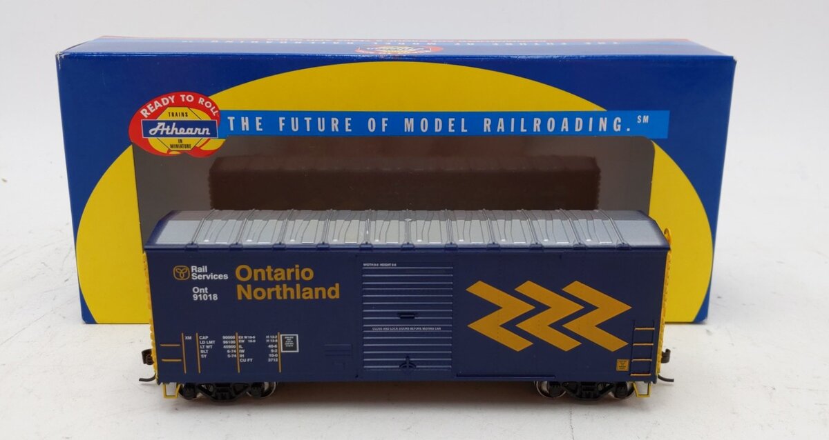 Athearn 70428 HO Ontario Northland Box Car #81018