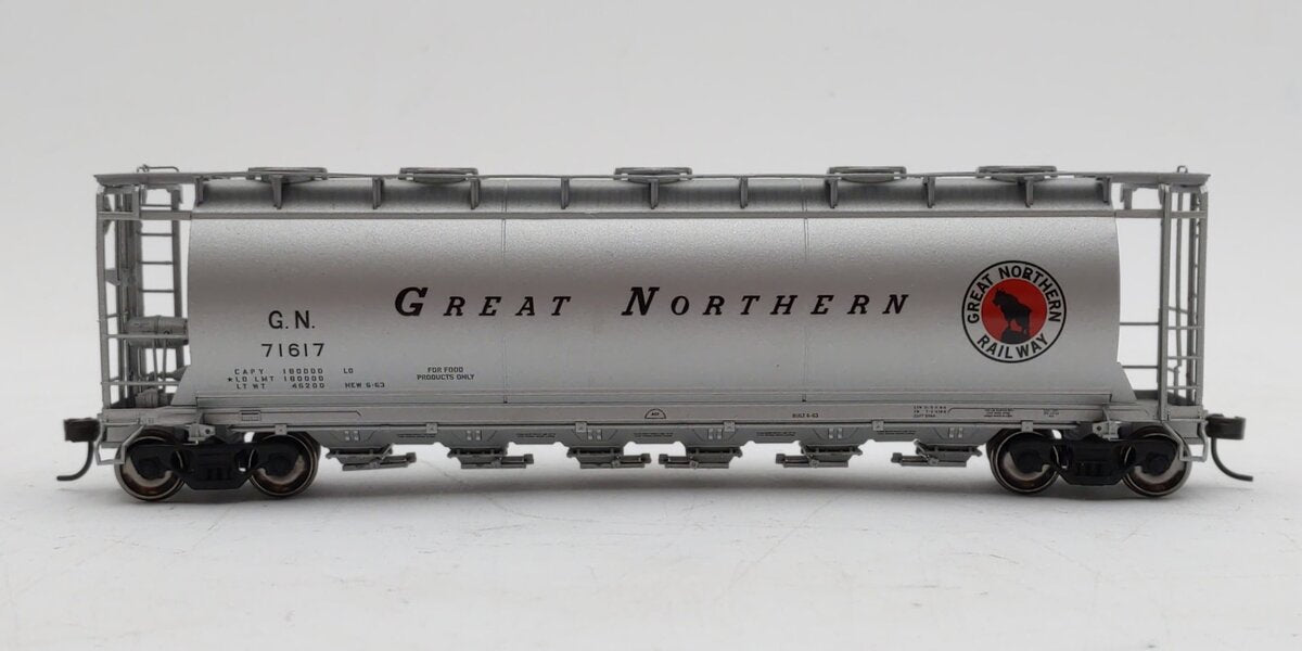 Atlas 20000544 HO Great Northern 6-Bay Cylindrical Hopper #71617