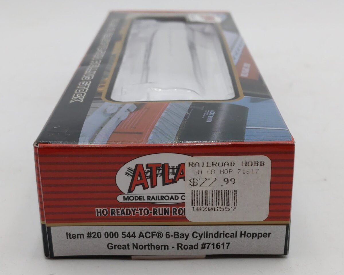 Atlas 20000544 HO Great Northern 6-Bay Cylindrical Hopper #71617
