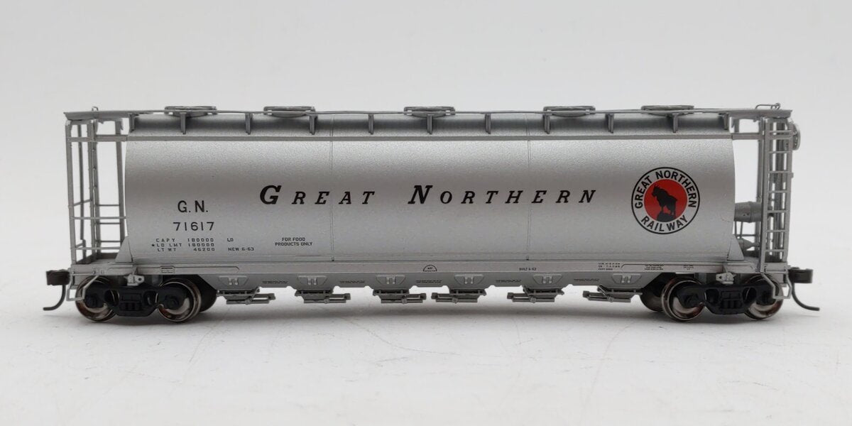 Atlas 20000544 HO Great Northern 6-Bay Cylindrical Hopper #71617