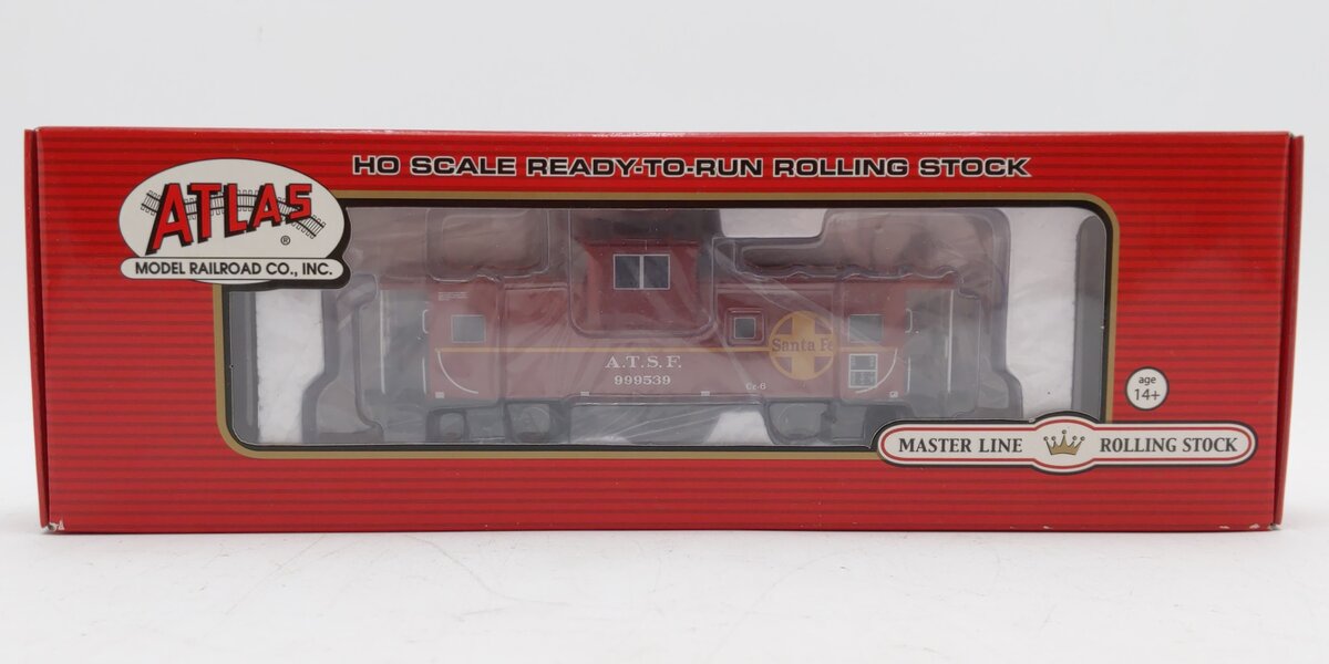 Atlas 20001572 HO Santa Fe Extended Vision Caboose #999539