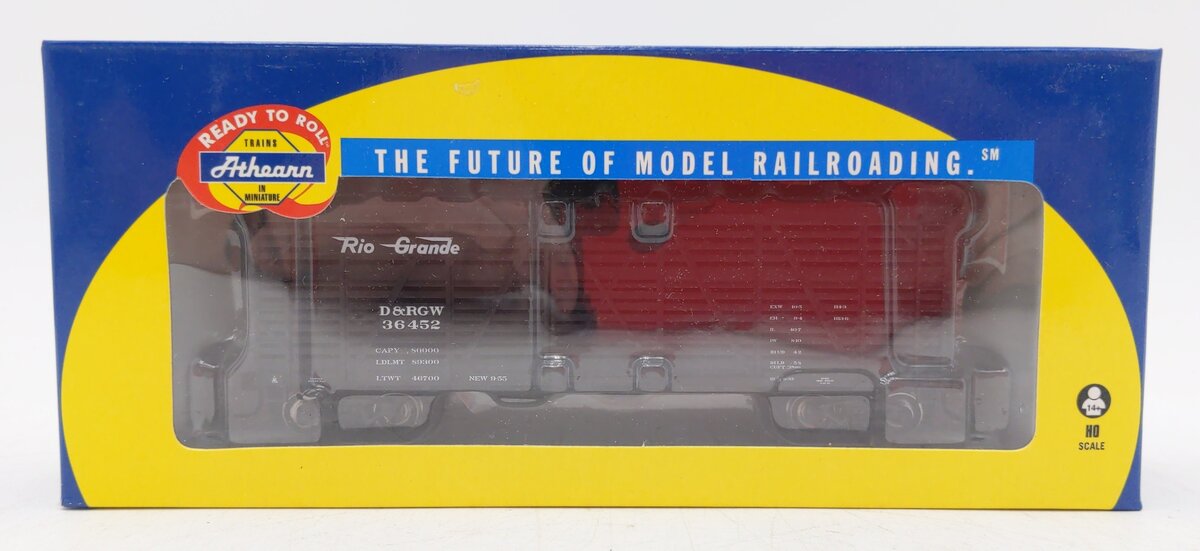 Athearn 75939 D&RGW HO RTR 40' Stock Car #36452
