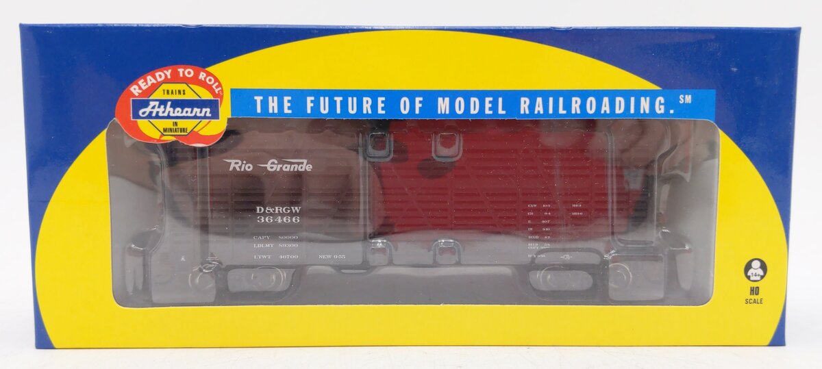 Athearn 75940 D&RGW HO RTR 40' Stock Car #36466