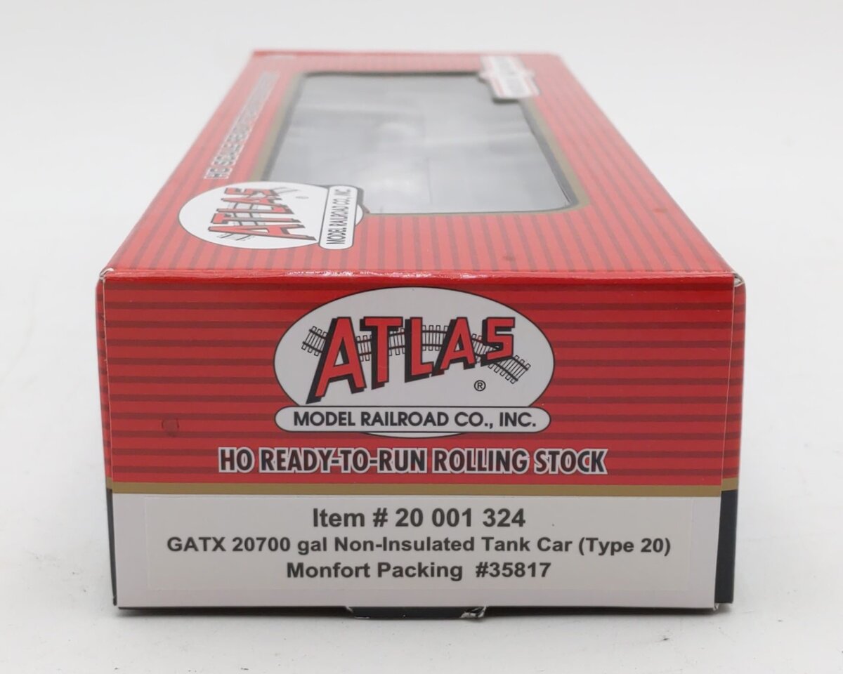 Atlas 20001324 HO Monfort Packing GATX 20,700 Gallon Tank Car (Type 20) #35817