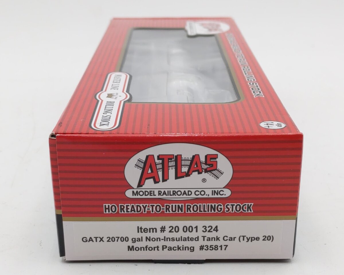 Atlas 20001324 HO Monfort Packing GATX 20,700 Gallon Tank Car (Type 20) #35817