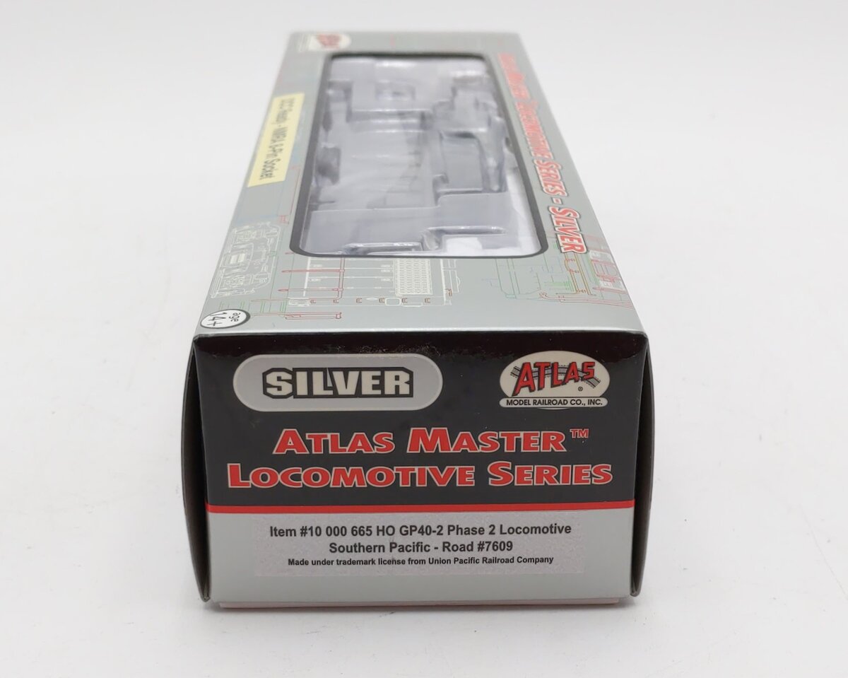 Atlas 10000665 HO Southern Pacific GP40-2 Phase 2 Diesel Locomotive #7609