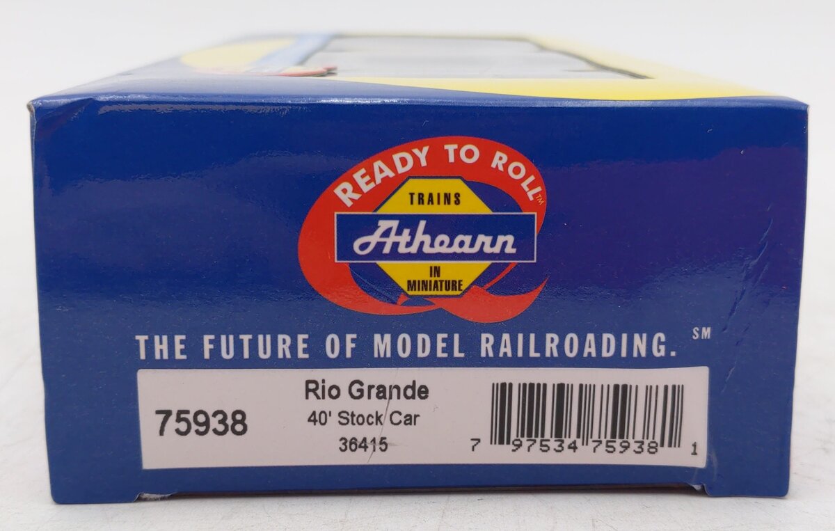 Athearn 75938 D&RGW HO RTR 40' Stock Car #36415