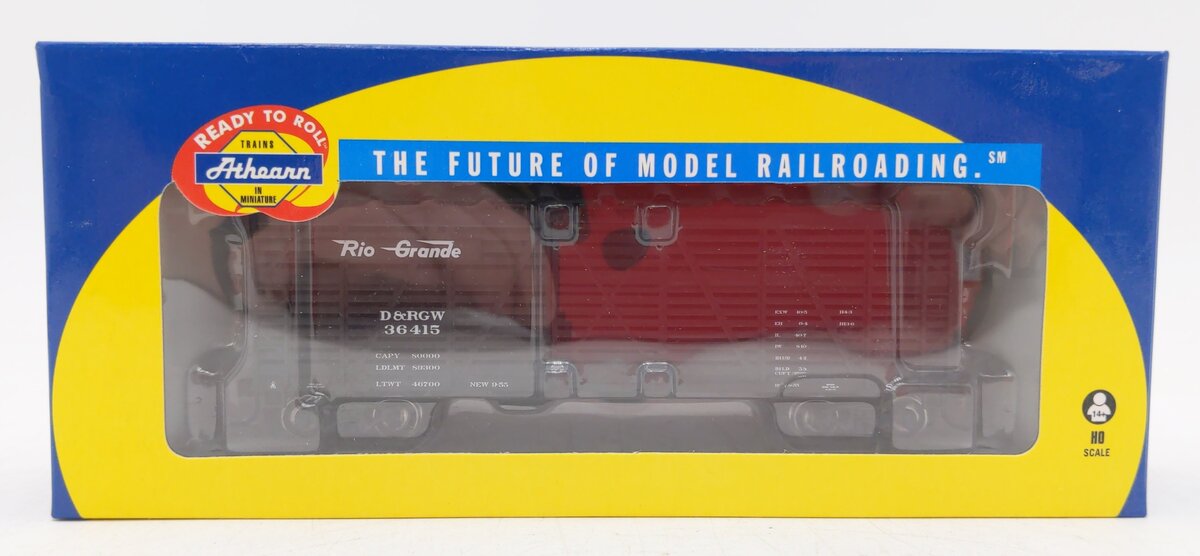 Athearn 75938 D&RGW HO RTR 40' Stock Car #36415