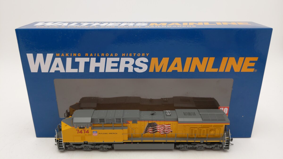 Walthers 910-20211 HO UP GE ES44AC Diesel Locomotive with DCC/Sound #7474