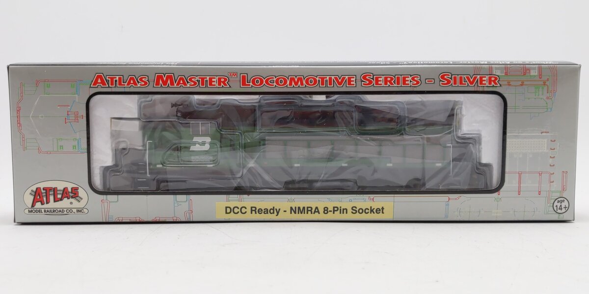 Atlas 10000660 Burlington Northern GP40-2 Phase 2 Diesel Locomotive #3053