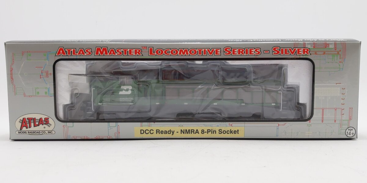 Atlas 10000659 Burlington Northern GP40-2 Phase 2 Diesel Locomotive #3040