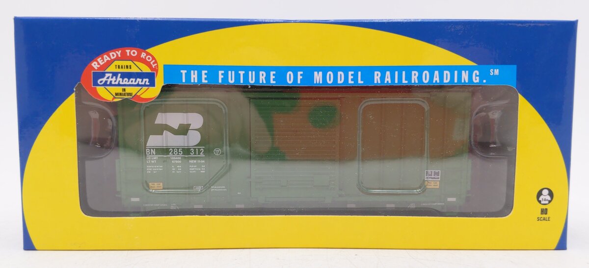 Athearn 76602 HO Burlington Northern RTR 40' High Cube Box #285312