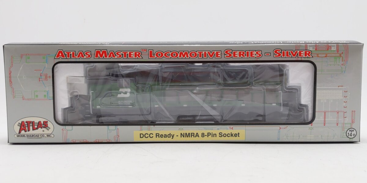 Atlas 10000661 HO Burlington Northern GP40-2 Phase 2 Diesel Locomotive #3058