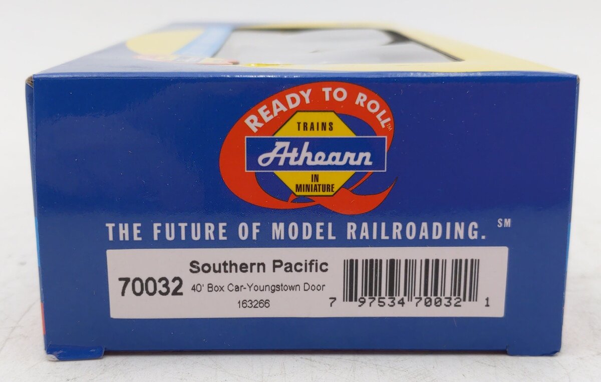 Athearn 70032 HO Southern Pacific RTR 40' YSD Overnight/Silver Box Car #163266