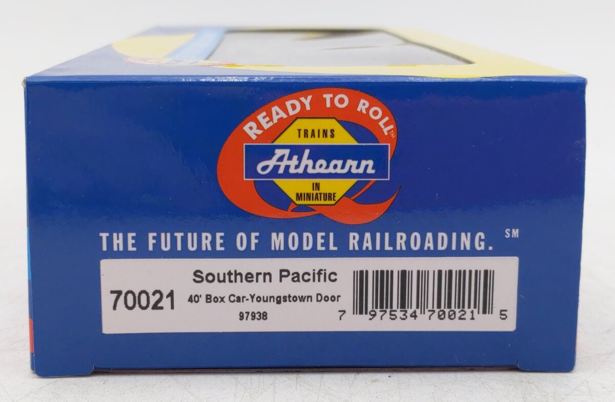 Athearn 70021 HO Southern Pacific RTR 40' YSD Overnight/Black Box Car #97938