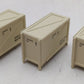 Athearn 92173 HO Santa Fe RTR 40' Flatcar w/Crates #97001