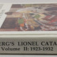 Greenberg's Lionel Catalogues,Vol.2 1923-32 Hardcover Book By Bruce C. Greenberg EX