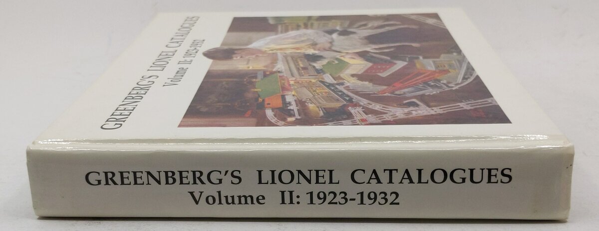 Greenberg's Lionel Catalogues,Vol.2 1923-32 Hardcover Book By Bruce C. Greenberg EX