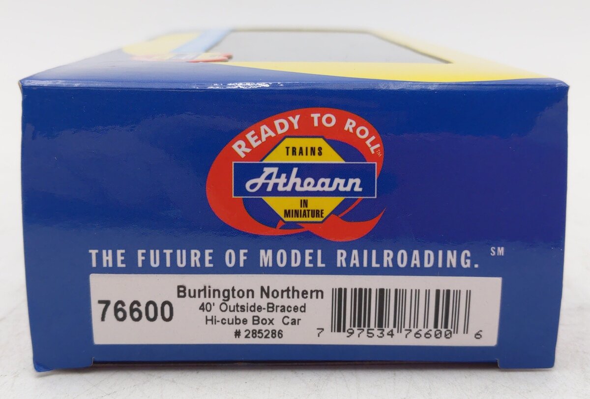 Athearn 76600 HO Burlington Northern RTR 40' High Cube Box Car #285286