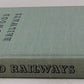 Redwood Railways Hardcover Book By Gilbert H Kneiss VG