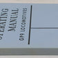 Operating Manual Gp9 Locomotive Paperback Book By General Motors Locomotives EX