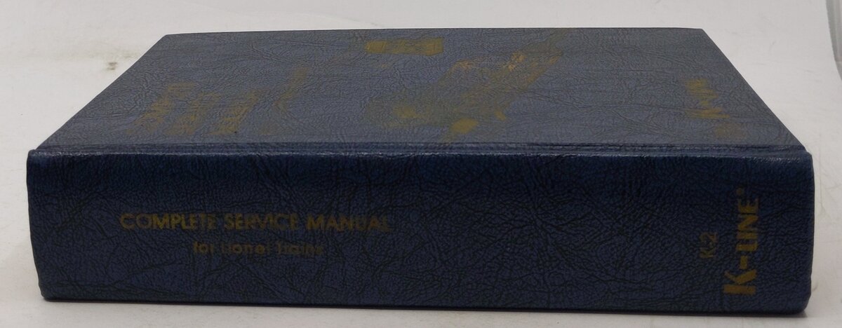 Complete Service Manual for Lionel Trains K-2 By K-Line - Hardcover EX
