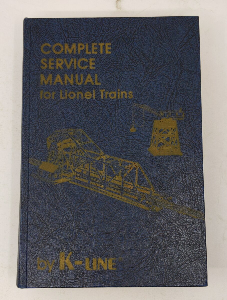 Complete Service Manual for Lionel Trains K-2 By K-Line - Hardcover EX