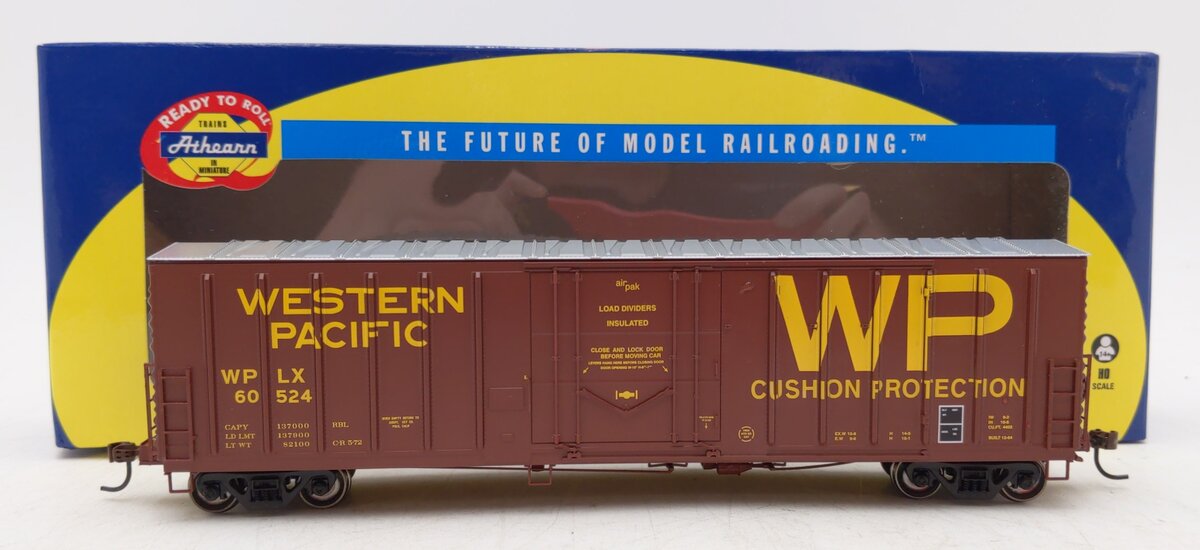 Athearn 88174 HO Western Pacific RTR 50' NACC Boxcar #60524