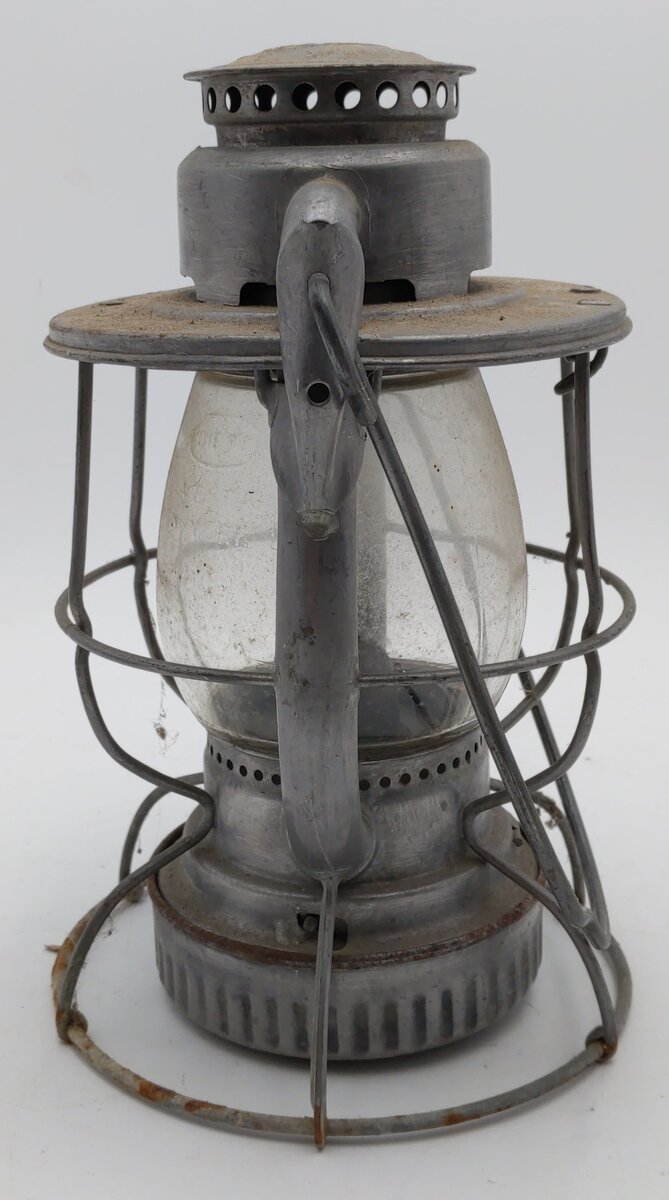 Dietz Vesta Vintage DL&WRR Railroad Lantern w/Clear Globe VG