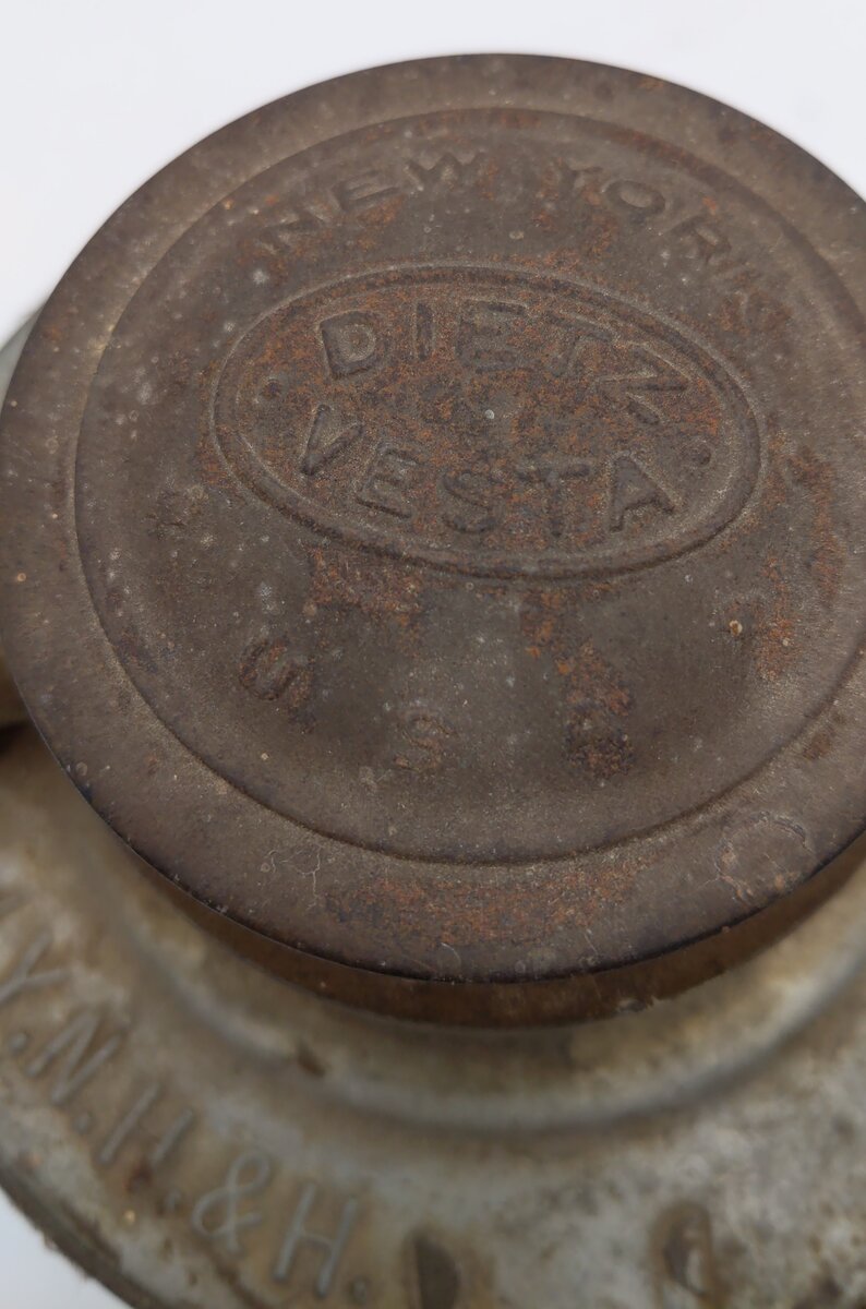 Dietz Vesta Vintage NYNH&H Railroad Lantern w/Clear Globe VG – Trainz