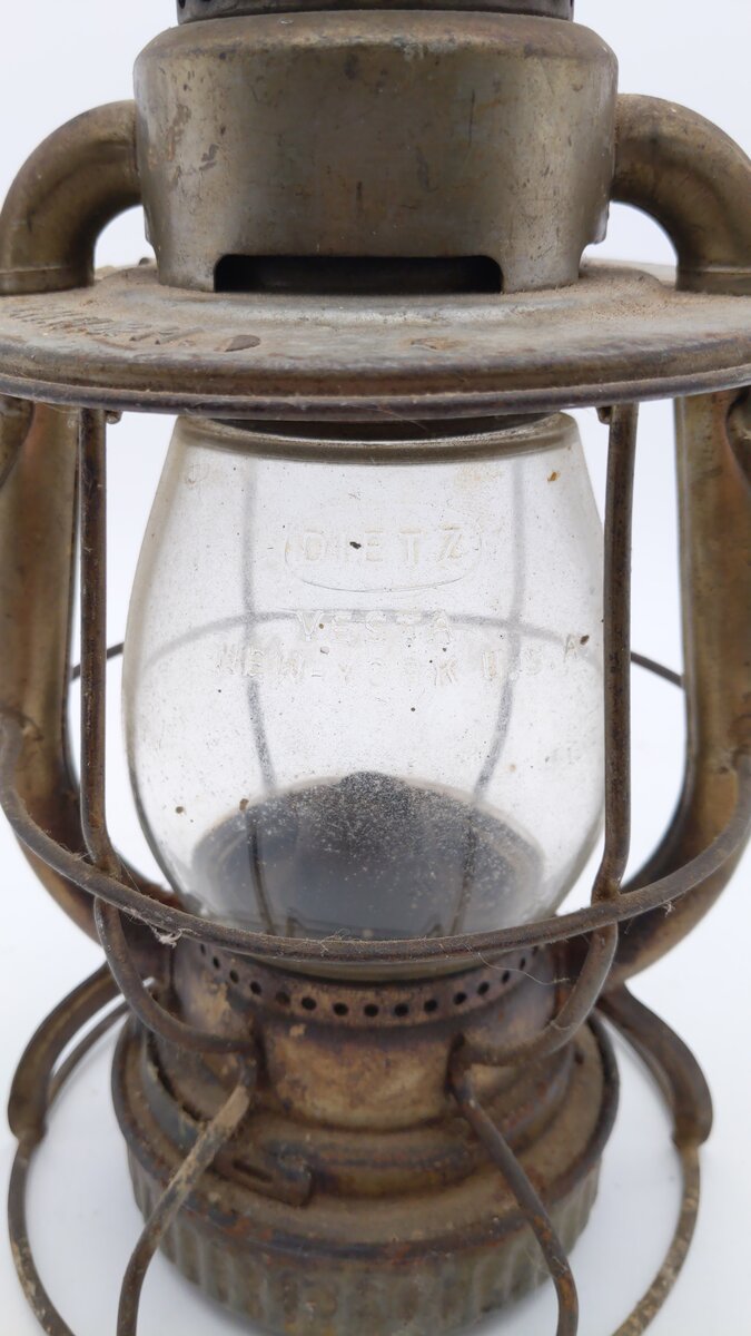 Dietz Vesta Vintage NYNH&H Railroad Lantern w/Clear Globe VG