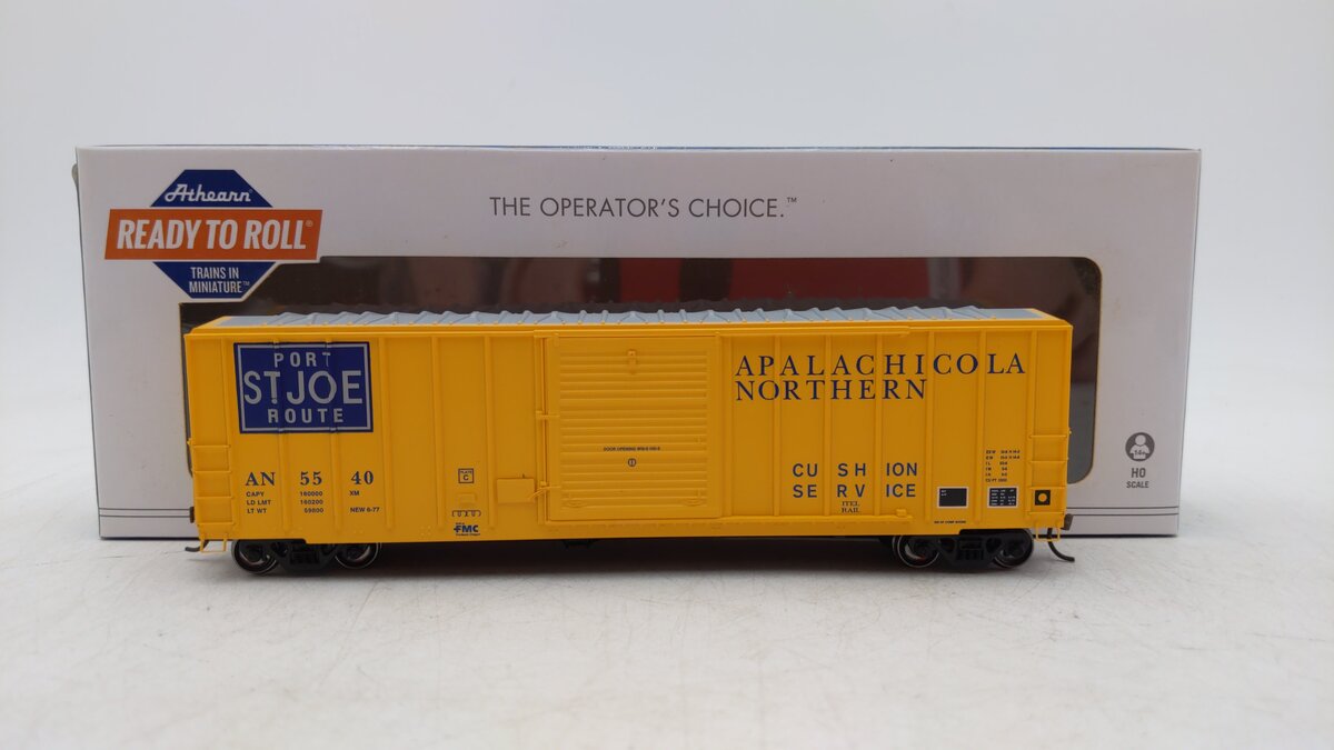 Athearn 14961 HO Apalachicola Northern 50' FMC 5347 Boxcar #5540 - RTR