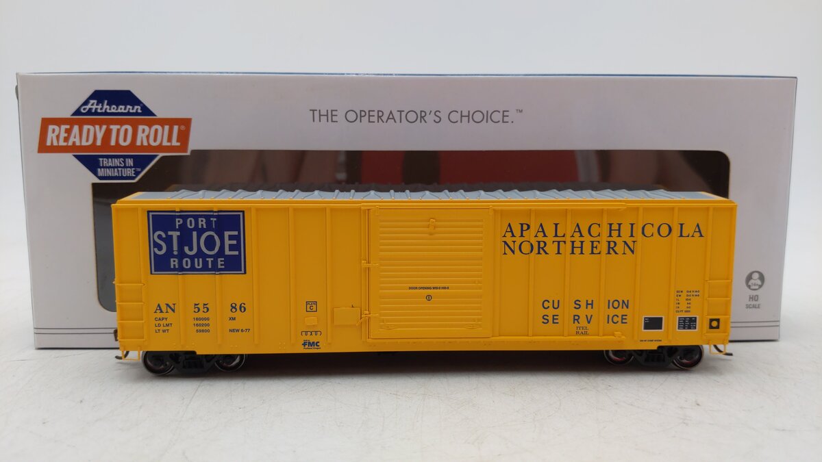 Athearn 14962 HO Apalachicola Northern 50' FMC 5347 Boxcar #5586 - RTR