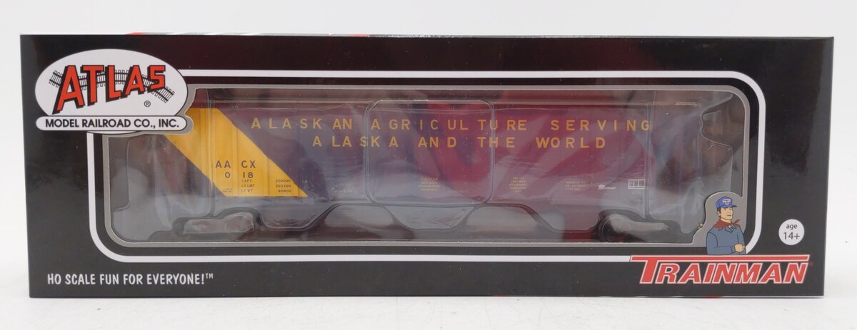 Atlas 20005465 HO State of Alaska AACX Thrall 4750 Covered Hopper #018